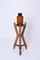 Italian Tiger Bamboo Tripod Pedestal or Plant Stand, Italy, 1950s, Image 11