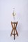 Italian Tiger Bamboo Tripod Pedestal or Plant Stand, Italy, 1950s 6