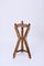 Italian Tiger Bamboo Tripod Pedestal or Plant Stand, Italy, 1950s, Image 13