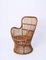 Mid-Centery Armchair in Bamboo and Rattan, Italy, 1960s 2