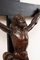 Skulptur aus geschnitztem Holz, 18. Jh., die Christus am Kreuz darstellt, Neapel 2