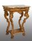 Louis XV Genoese Console in Golden and Carved Wood, 1800s 1