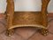 Genuesische Louis XV Konsole aus Goldenem und geschnitztem Holz, 1800er 4