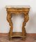 Louis XV Genoese Console in Golden and Carved Wood, 1800s, Image 6