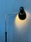 Lámpara de pie ajustable en gris oscuro, años 70, Imagen 3