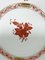 Platos chinos para ramilletes pequeños de porcelana en color óxido, años 60. Juego de 6, Imagen 3