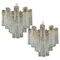 36 Trunci Chandeliers by Toni Zuccheri for Venini, Murano, 1990s, Set of 2 1