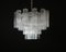 36 Lámparas de araña Trunci de Toni Zuccheri para Venini, Murano, años 90. Juego de 2, Imagen 8