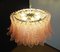 Italian Pink Glass Ceiling Light Chandelier, Murano, 1990s 10