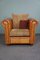 Fauteuil Club en Cuir de Mouton 1