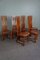 Art Nouveau Style Dining Chairs, Set of 6 4