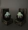 Art Deco Bookends in Earthenware from Pierrefonds, Set of 2 1