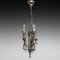19th Century Silver-Plated Ceiling Light, Image 1