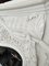 Large French Rococo White Marble Fireplace, 1990 7