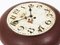 Antique Public Iron Wall Clock with Hand-Painted Dial, 1920s 18