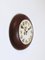Antique Public Iron Wall Clock with Hand-Painted Dial, 1920s 3