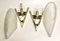 French Art Deco Wall Lights from Degue, 1930s 6