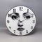 Wall Clock in Glass by Fornasetti, Italy, 1990s 1
