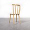 French Slim Stick Back Dining Chairs, 1950s, Set of 6 8