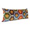 Silk Ikat Velvet Bedding Cushion,, Image 1