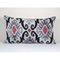 Uzbek Silk Velvet Ikat Cushion 3