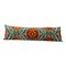 Silk Velvet Hand Loomed Lumbar Accent Cushion 1