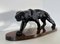 Black Lacquered Panther Sculpture by Salvatore Melani, 1930s 6