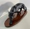Black Lacquered Panther Sculpture by Salvatore Melani, 1930s, Image 7