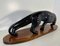 Black Lacquered Panther Sculpture by Salvatore Melani, 1930s 10