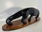 Black Lacquered Panther Sculpture by Salvatore Melani, 1930s, Image 10