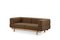 Brown Alchemist Two-Seater Sofa by etc.etc. for Emko 1