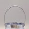 Crystal Ice Bucket with 4 Glasses from Ivat, Italy, 1970s, Set of 5 6
