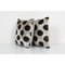 Black Polka Dot Silk Ikat Velvet Cushion Cover, Set of 2 3