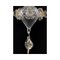 Lámparas de araña de cristal de Murano transparentes y doradas de Simoeng. Juego de 2, Imagen 6