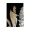 Kronleuchter aus transparentem & goldenem Muranoglas von Simoeng, 2er Set 16