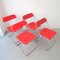 Plia Folding Chairs by Giancarlo Piretti for Castelli / Anonima Castelli, 1970, Set of 4, Image 2