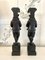 Victorian Carved Oak Figures, 1860s, Set of 2, Image 5