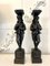 Victorian Carved Oak Figures, 1860s, Set of 2, Image 9