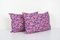 Pink Uzbek Roller Printed Pillow Covers, Set of 2 2