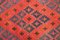 Handgewebter afghanischer Vintage Kelim Teppich, 1980er 9