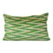 Fodera per cuscino in velluto Ikat verde, Immagine 1