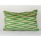 Green Ikat Velvet Cushion Cover, Image 3