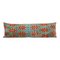 Ikat Long Velvet Pillow Cover 1