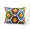 Ikat Velvet Designer Lumbar Cushion Cover, Image 3