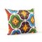 Ikat Velvet Designer Lumbar Cushion Cover, Image 2