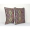 Housses de Coussin Brodées Kilim, Turquie, Set de 2 2