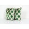 Green Silk Ikat Velvet Pillow Covers, Set of 2 2