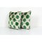 Green Silk Ikat Velvet Pillow Covers, Set of 2, Image 2