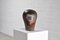 Escultura de cabeza surrealista Bauhaus de madera, años 20, Imagen 3