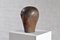 Escultura de cabeza surrealista Bauhaus de madera, años 20, Imagen 5